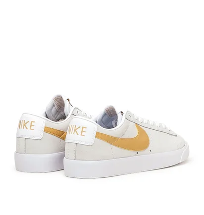Nike SB Zoom Blazer Low GT (Weiß / Grau / Gelb)