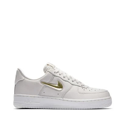 Nike WMNS Air Force 1 Low '07 PRM (Weiß / Gold)