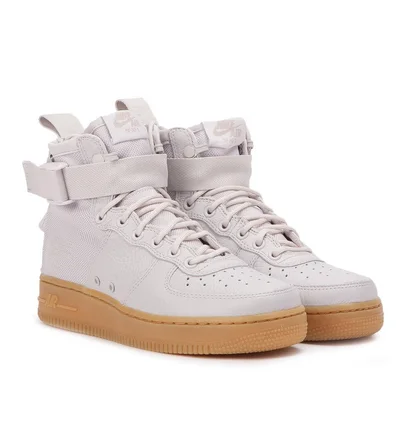 Nike WMNS SF Air Force 1 MID (Hellgrau)