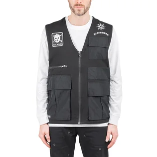 Pleasures Strike Vest (Schwarz)