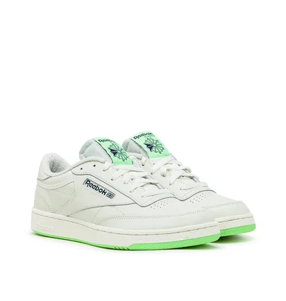 Reebok Club C 85 (Weiß / Neon Grün)