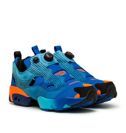 Reebok x Chromat Instapump Fury (Blau / Orange)