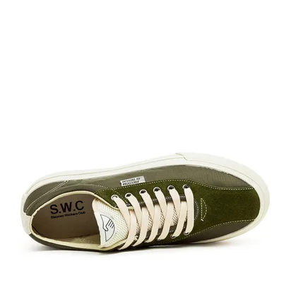 Stepney Workers Club Dellow Track Nylon (Olive)