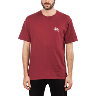 Stüssy Basic Stüssy Tee (Weinrot)