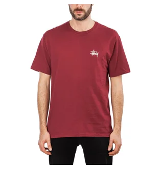 Stüssy Basic Stüssy Tee (Weinrot)