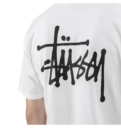 Stüssy Basic Tee (Weiß)