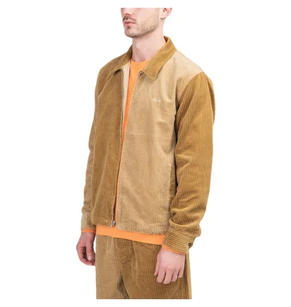 Stüssy Mix Up Cord Jacket (Braun / Beige)