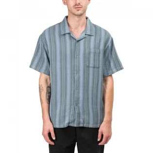 Stüssy Waffle Stripe Shirt (Blau)