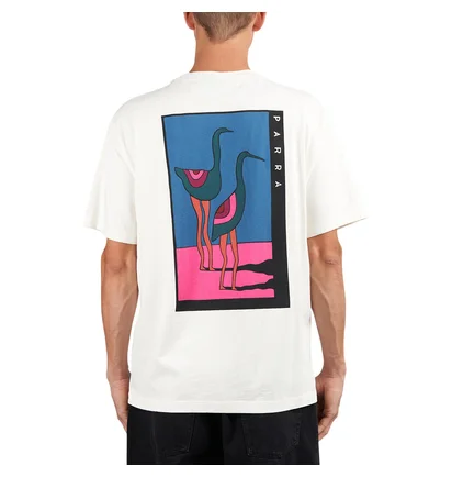 by Parra The Stand Off T-Shirt (Beige)