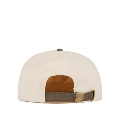 Brain Dead Duck Face 6 Panel Hat (Beige)