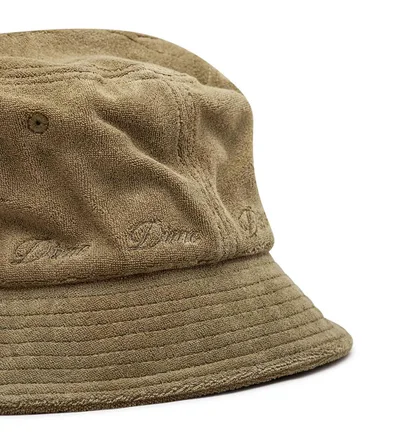 Dime Terry Cloth Bucket Hat (Oliv)