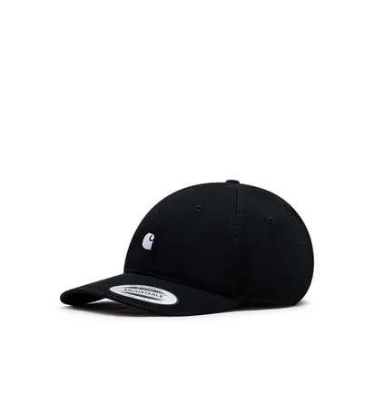 Carhartt WIP Madison Logo Cap (Schwarz / Weiß)