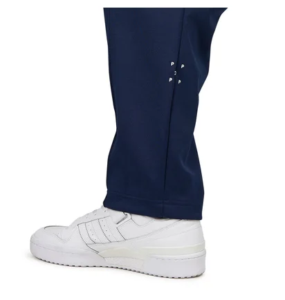 adidas x Pop Trading Company Bauer Track Pants (Navy / Weiß)