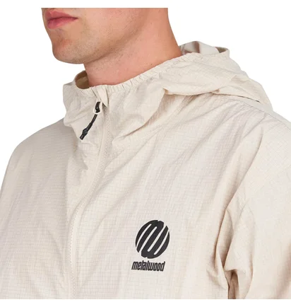 Metalwood Lightweight Ripstop Wind Jacket (Beige)