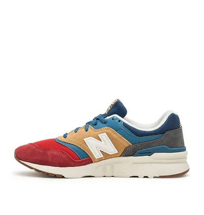 New Balance CM997HVT (Rot / Gelb / Blau)