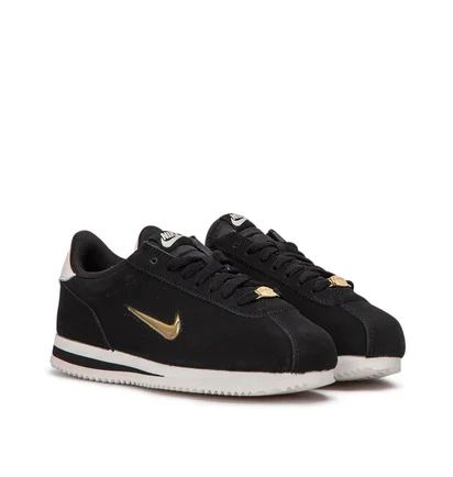 Nike WMNS Cortez Basic Jewel '18 (Schwarz)