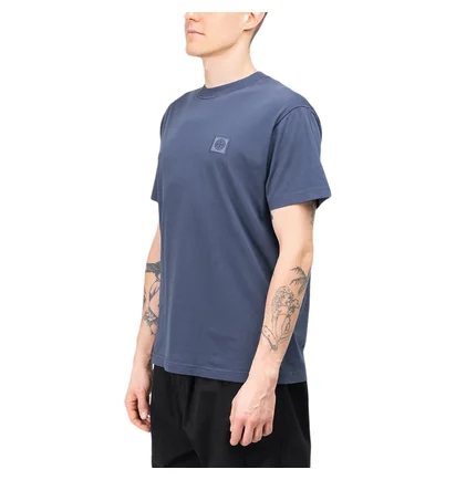 Stone Island Fissato Treatment T-Shirt (Navy)