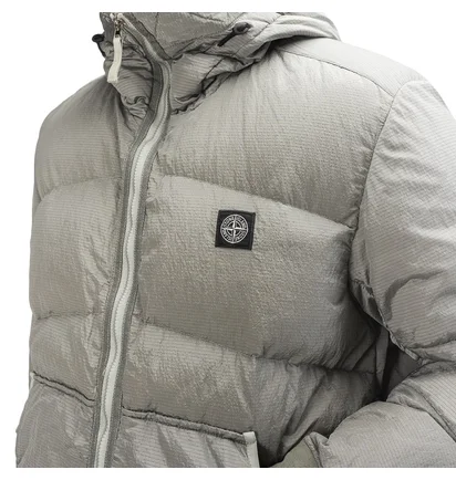 Stone Island Nylon Metal Watro Ripstop-TC Jacket (Grau)