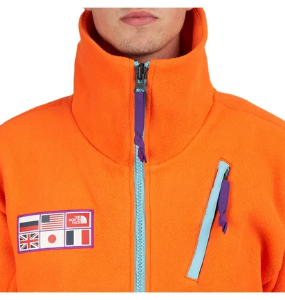 The North Face CTAE Fleece Full Zip Jacket (Orange)