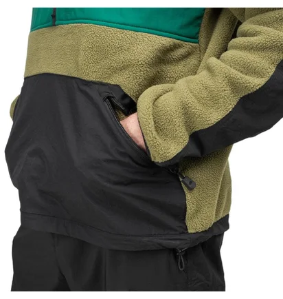 The North Face Steep Tech 1/2 Zip Pullover (Olive / Schwarz)