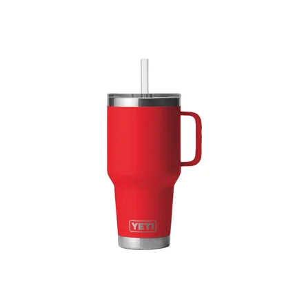 Yeti Rambler 35oz (1035ml) Straw Mug (Rot)
