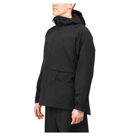 adidas Y-3 Classic Light Ripstop Hooded Windbreaker (Schwarz)