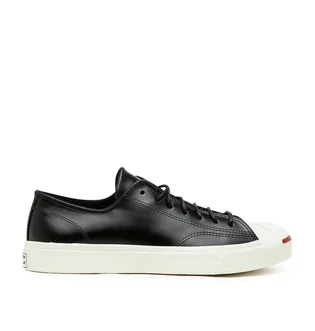 Converse Jack Purcell Leather OX (Schwarz / Weiß)