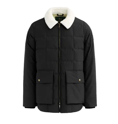 Aimé Leon Dore x Woolrich Down Puffer Jacket (Schwarz)