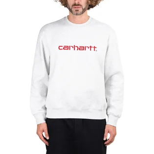 Carhartt WIP Carhartt Sweatshirt (Grau / Rot)