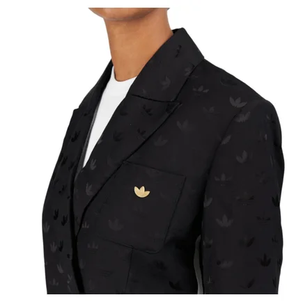 adidas Jaquard Blazer (Schwarz)