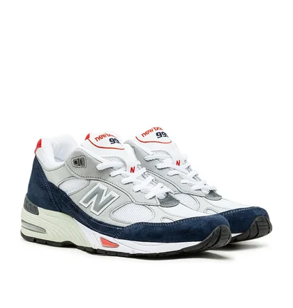 New Balance M991 GWR 'Made in England' (Weiß / Navy / Grau)