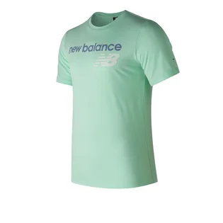 New Balance MT73581 Athletics Main Logo Tee (Sea Foam)