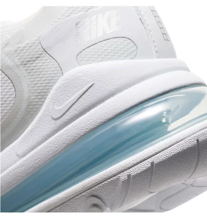 Nike Air Max 270 React (Weiß / Grau)