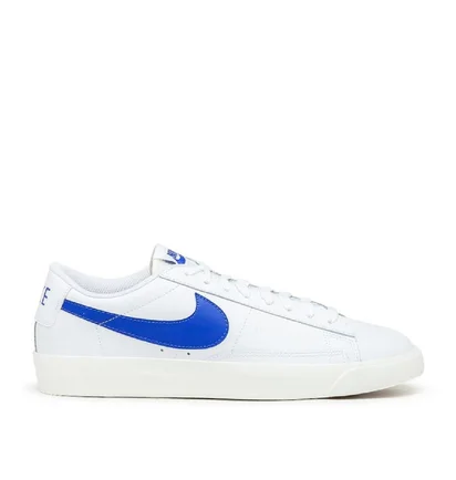 Nike Blazer Low Leather (Weiß / Blau)