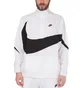 Nike NSW Swoosh Woven Halfzip Jacket (Weiß / Schwarz)