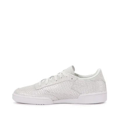 Reebok Club C 85 Textural W (Silbergrau / Weiß)