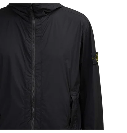 Stone Island Skin Touch Nylon-TC Packable Jacket (Schwarz)
