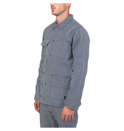 Vans Vault x Mt Vernon Drill Chore Coat (Blau / Weiß)