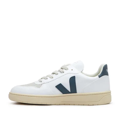 Veja V-10 CWL (Weiß / Navy)
