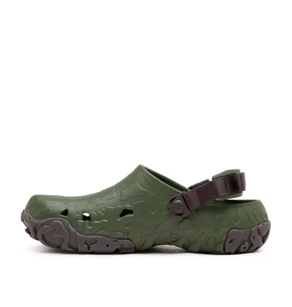 Crocs All Terrain Atlas Clog (Oliv / Grau)