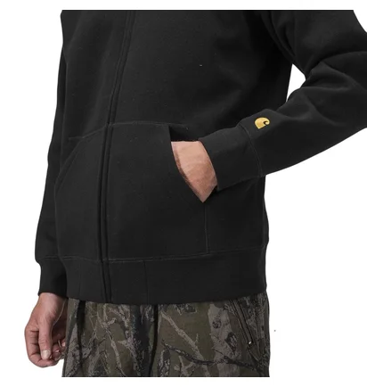Carhartt WIP Hooded Chase Jacket (Schwarz)