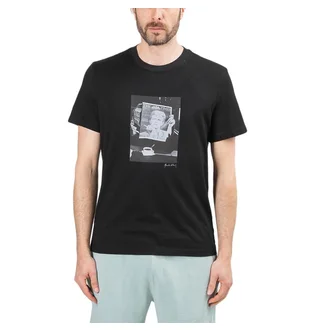 Chrystie NYC Quentin De Briey Photo T-Shirt (Schwarz)