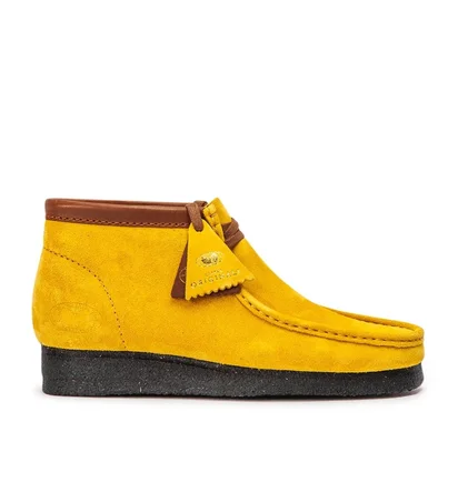 Clarks Originals x Wu Wear Wallabee WW (Gelb Wildleder)
