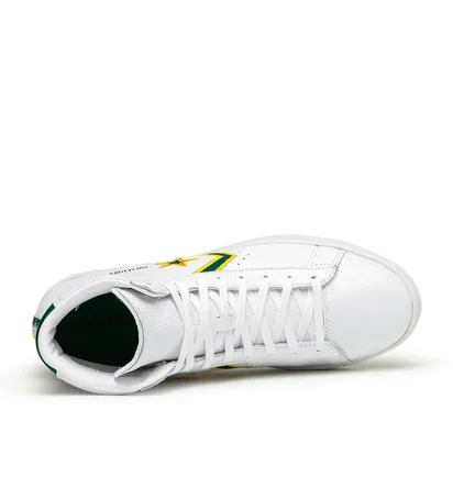 Converse Pro Leather 'Celtics' (Weiß / Gelb / Grün)