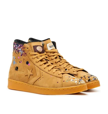 Converse x Bandulu Pro Leather High (Braun)