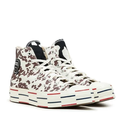 Converse x Brain Dead Chuck 70 Hi (Creme / Schwarz)