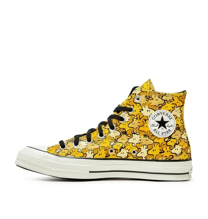 Converse x Peanuts Chuck 70 Hi Woodstock Camo (Gelb / Gold)