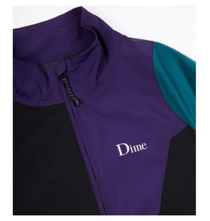 Dime Rage Jacket (Schwarz / Lila / Petrol)