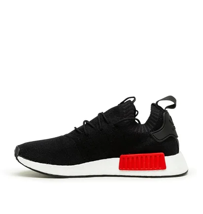 adidas NMD_R1 Primeknit (Schwarz / Weiß)