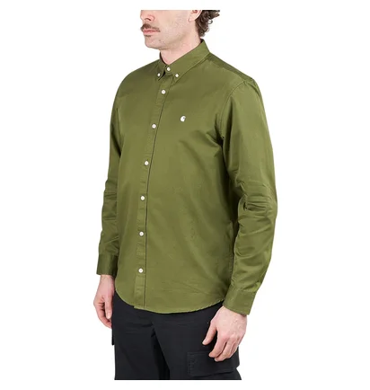 Carhartt WIP L/S Madison Shirt (Grün)
